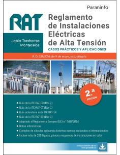 RAT Reglamento de Instalaciones Electricas de Alta Tension Casos practicos y aplicaciones 2ª edicion 2021